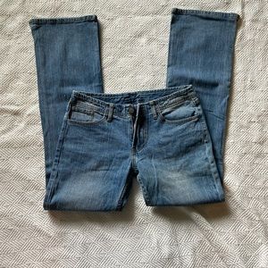 Brandy Melville low rise flares y2k trendy 90s baby split hem